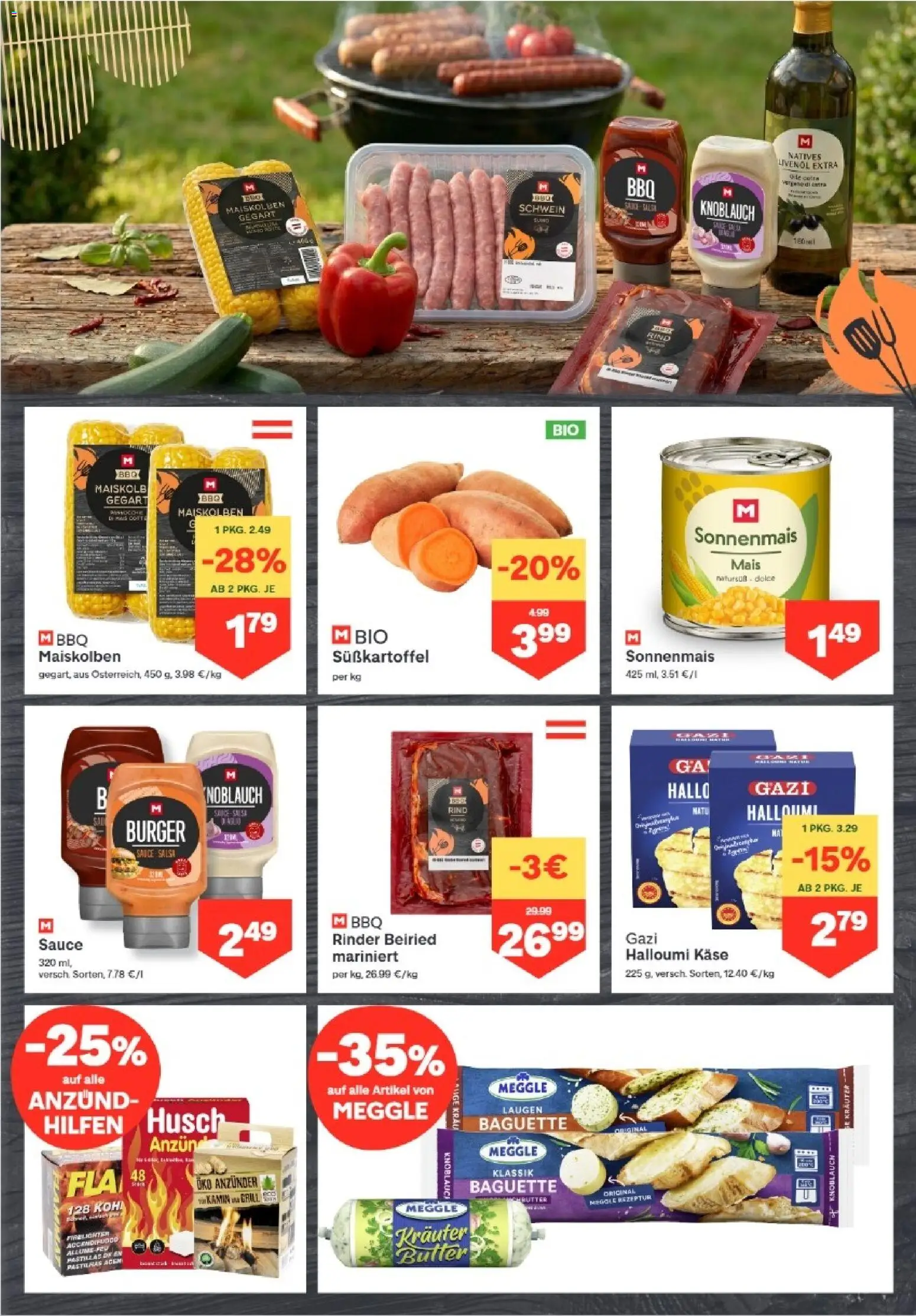 MPREIS Hohenems gültig ab 28.05.2026 | Seite: 7 | Produkte: Knoblauch, Jääkaappipakastin, Grill, Käse