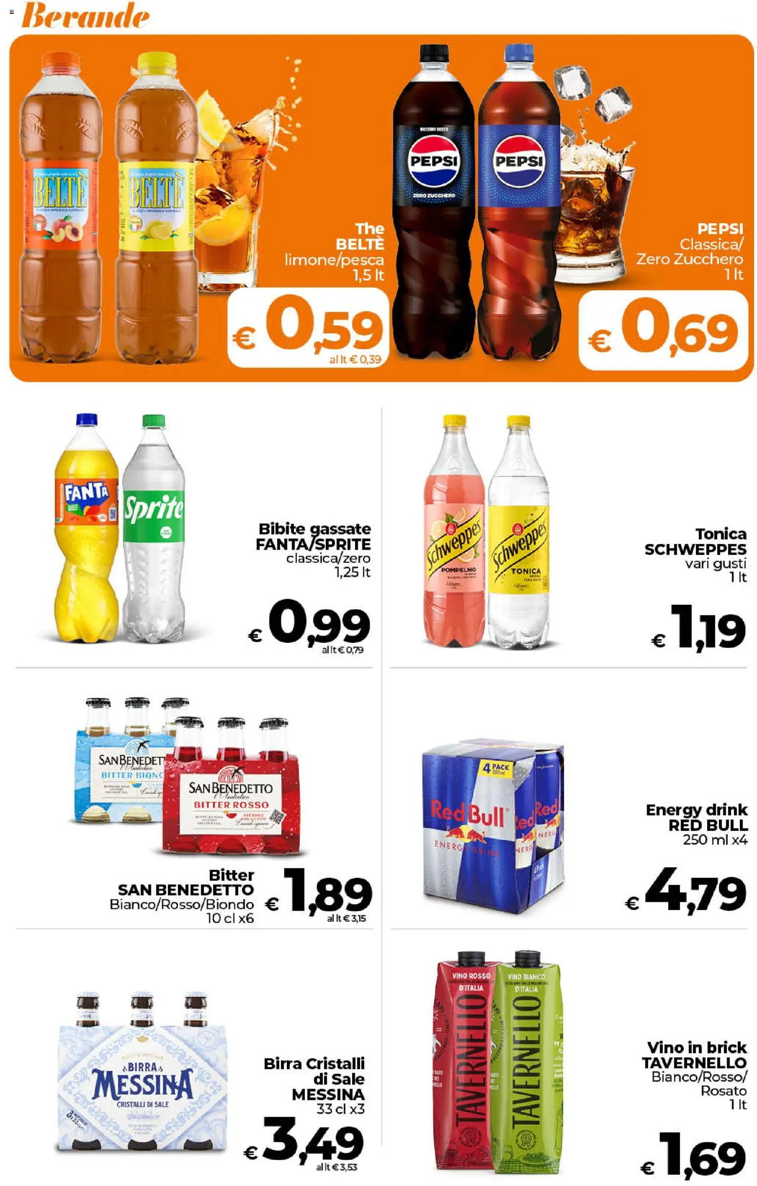 Volantino Ipercoop del 21/08/2026 | Pagina: 44 | Prodotti: Vino, Fanta, Pepsi, Vino rosso
