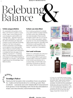 dm drogerie Prospekt ab 01.10.2026 gültig | Seite: 25 | Produkte: Weißer Tee, Shampoo, Augenserum, Tuchmaske