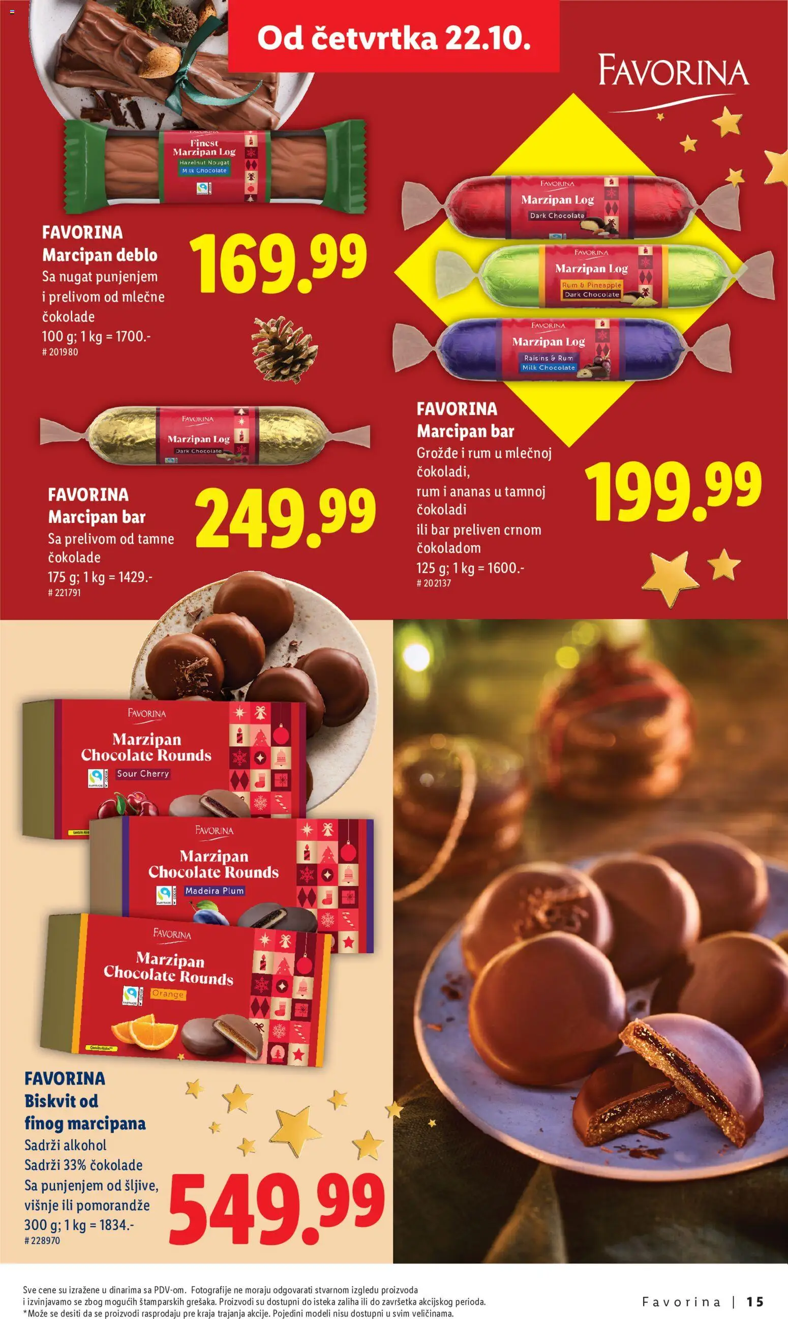 Lidl katalog - važi od 22.10.2026 | Strana: 15 | Proizvode: Ananas, Rum, Alkohol, Grožđe