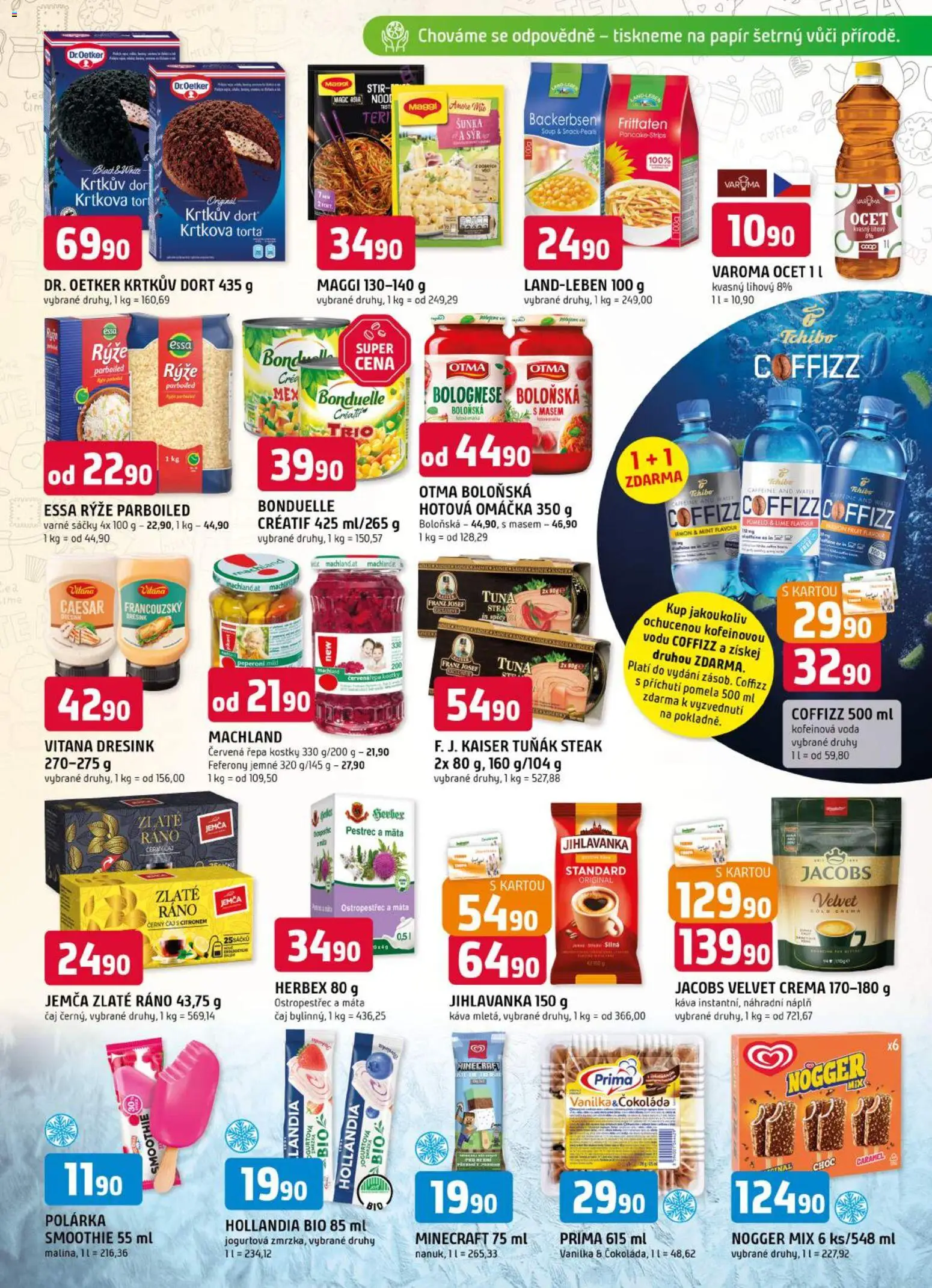 Trefa leták od 15.07.2026 | Strana: 7 | Produkty: Čaj, Rýže parboiled, Smoothie, Dort