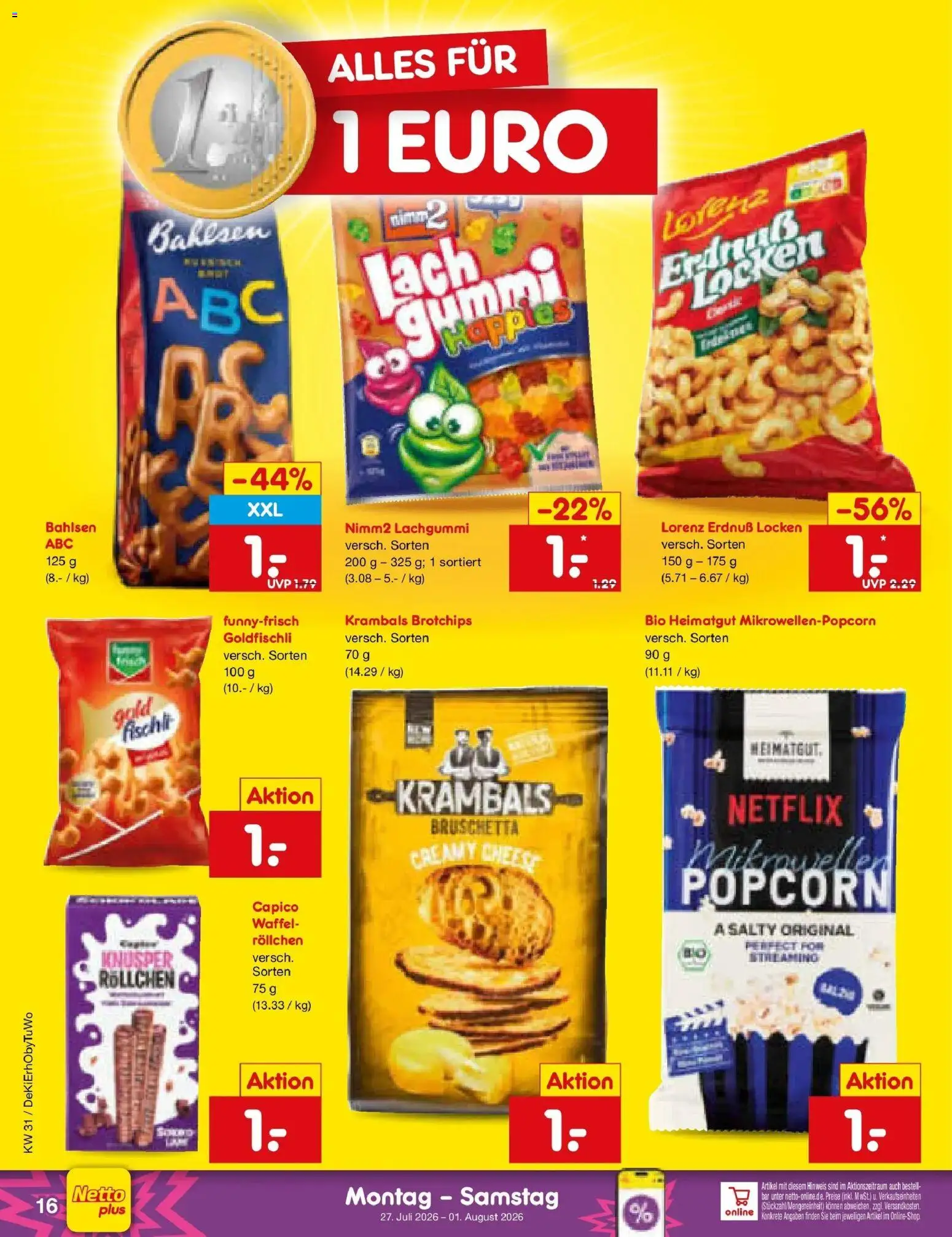 Netto Marken-Discount Prospekt Buttenwiesen – gültig ab 27.07.2026 | Seite: 26
