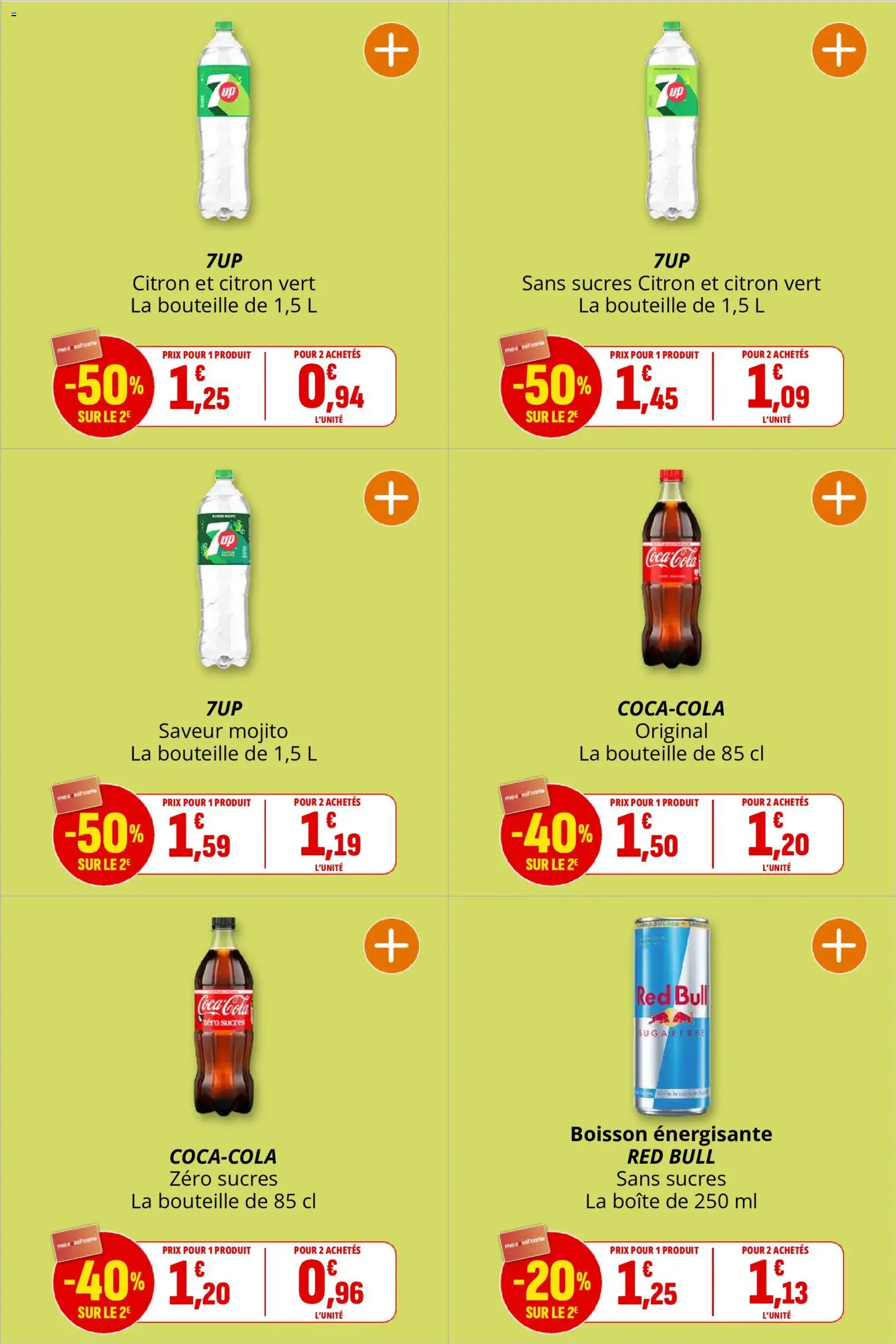 {H1} | Page: 35 | Produits: Citron vert, Boisson, Bouteille, Coca cola