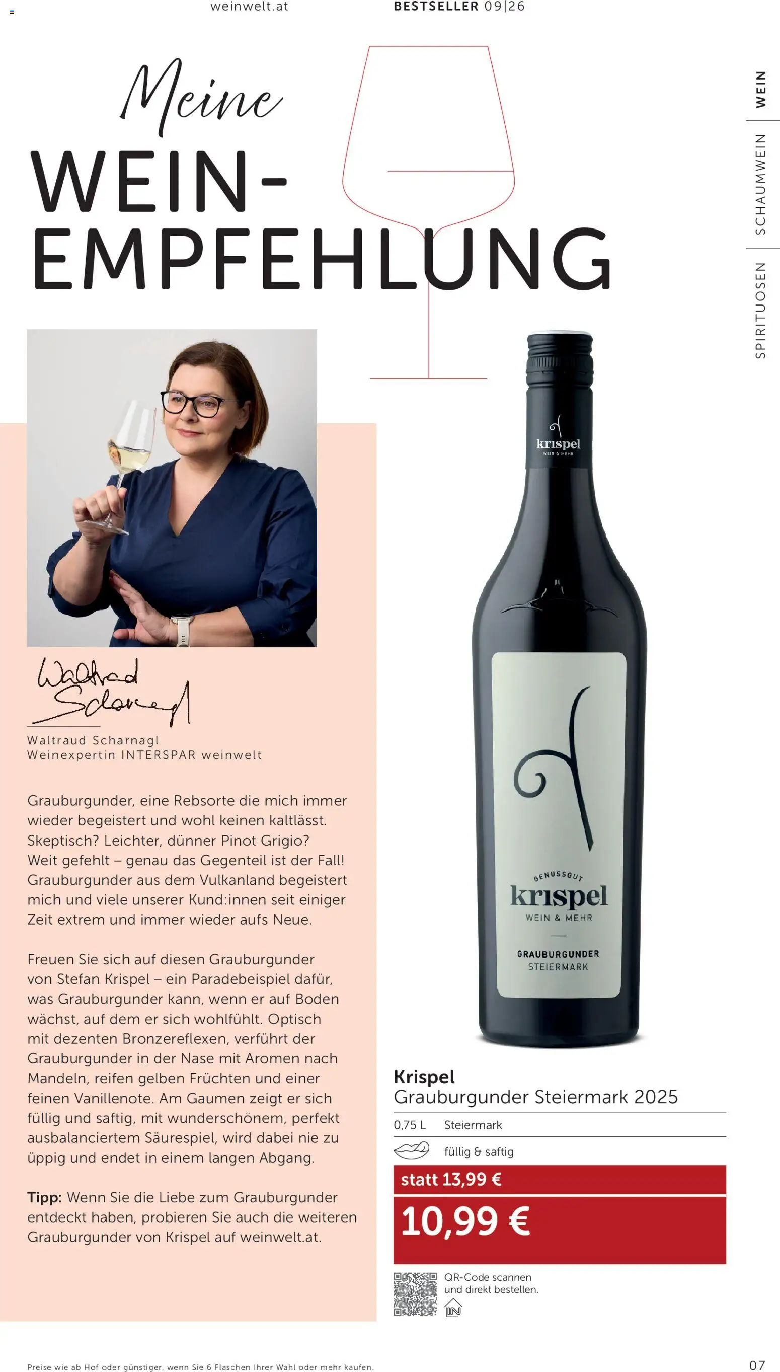 Interspar Wein Welt gültig ab 06.08.2026 | Seite: 7 | Produkte: Wein