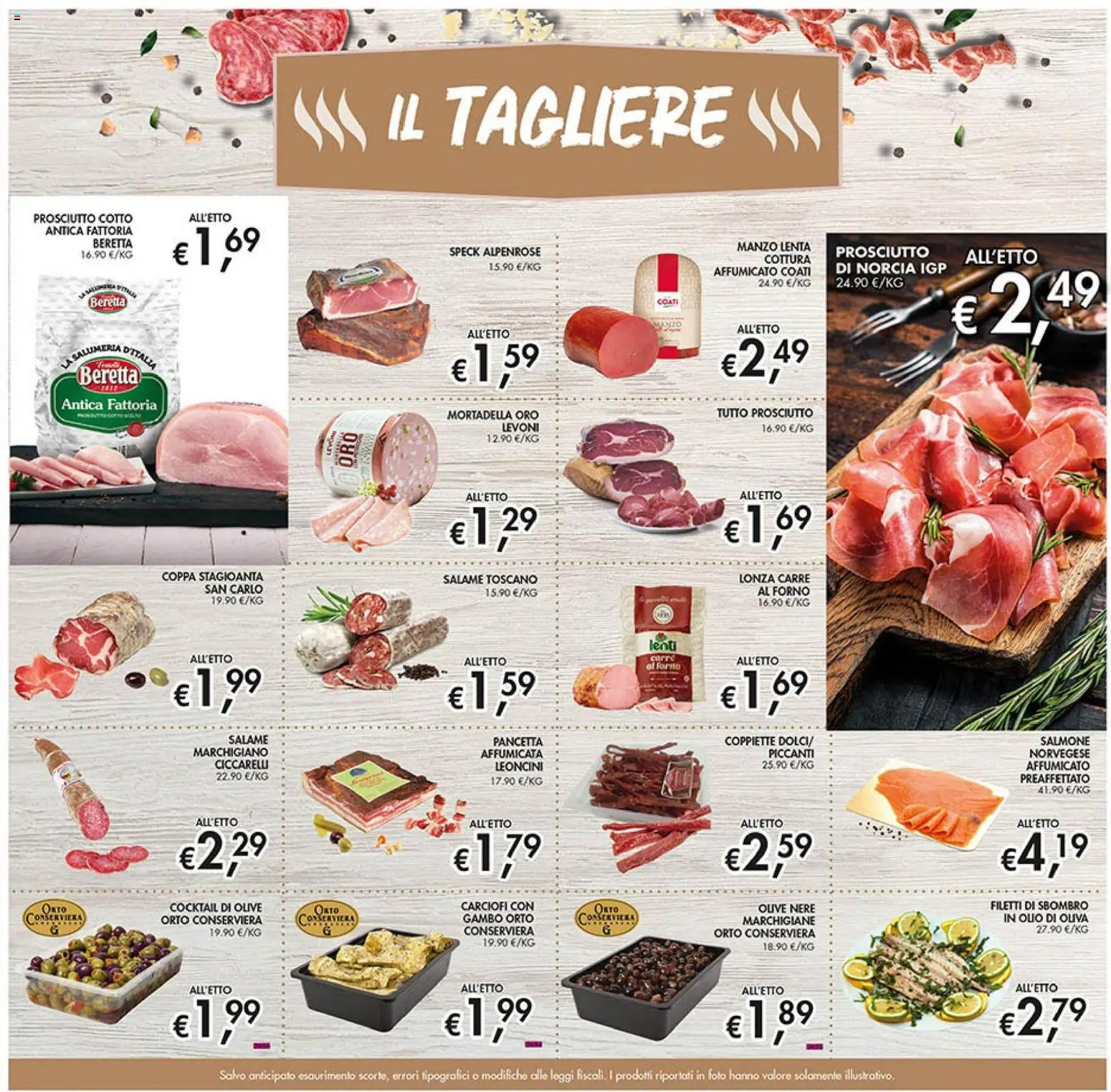 Volantino Coal del 23.04.2026 | Pagina: 11 | Prodotti: Salame, Pancetta, Prosciutto, Olio di Oliva