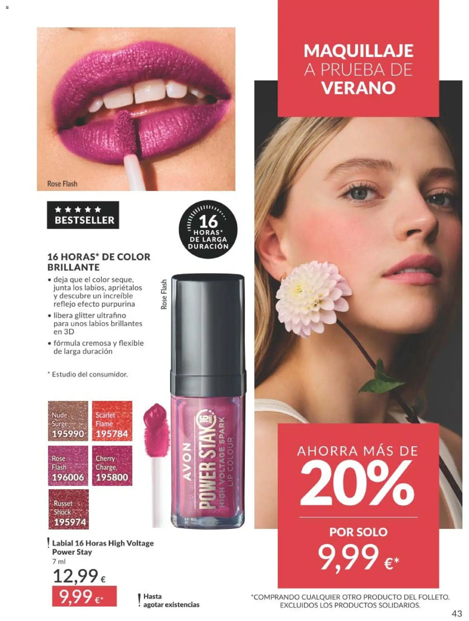 Catálogo AVON campaña 7 │ válido desde el 01/07/2026 | Página: 43