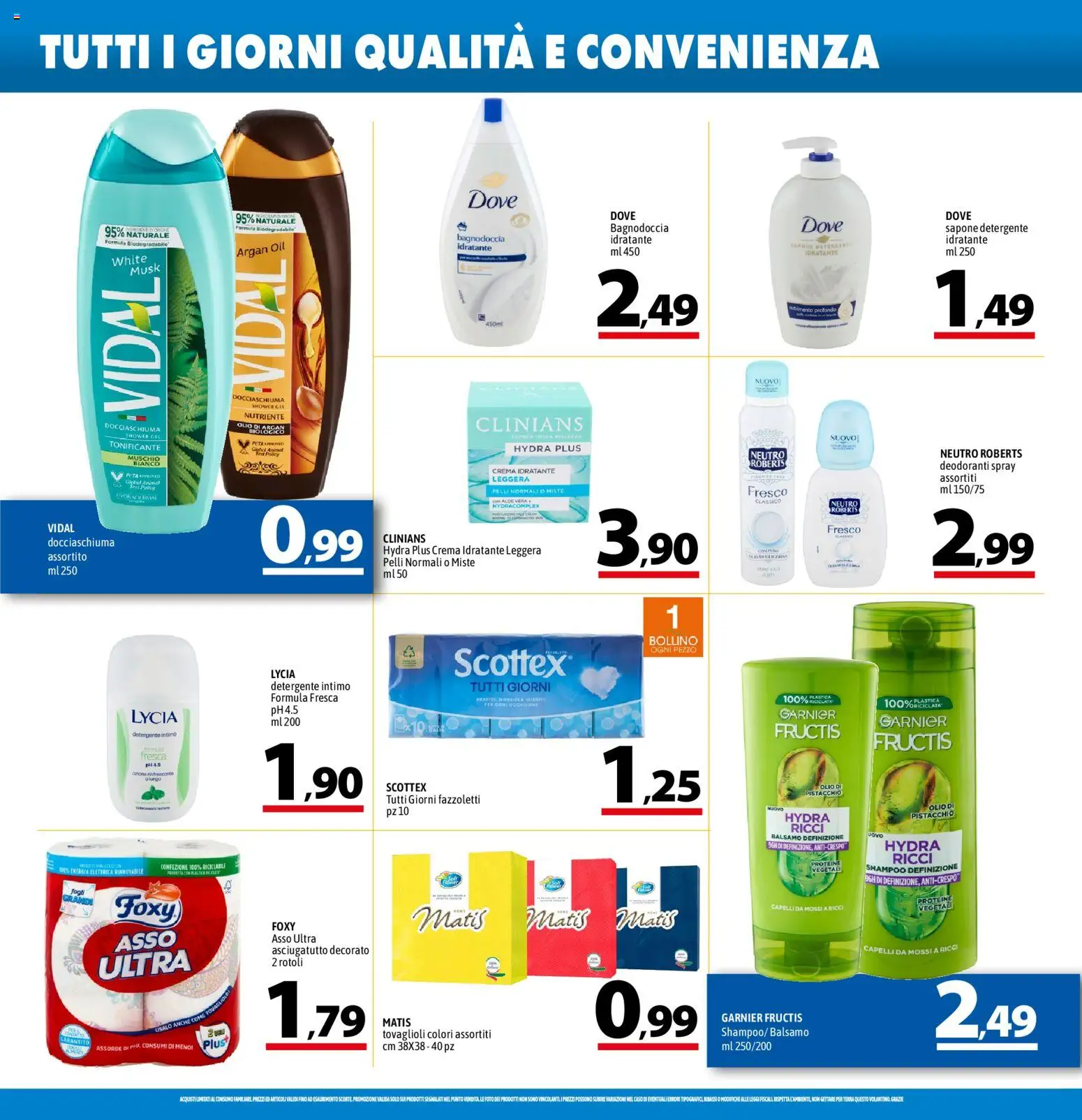 Volantino A&O del 11/06/2026 | Pagina: 14 | Prodotti: Shampoo, Crema, Fazzoletti, Terra