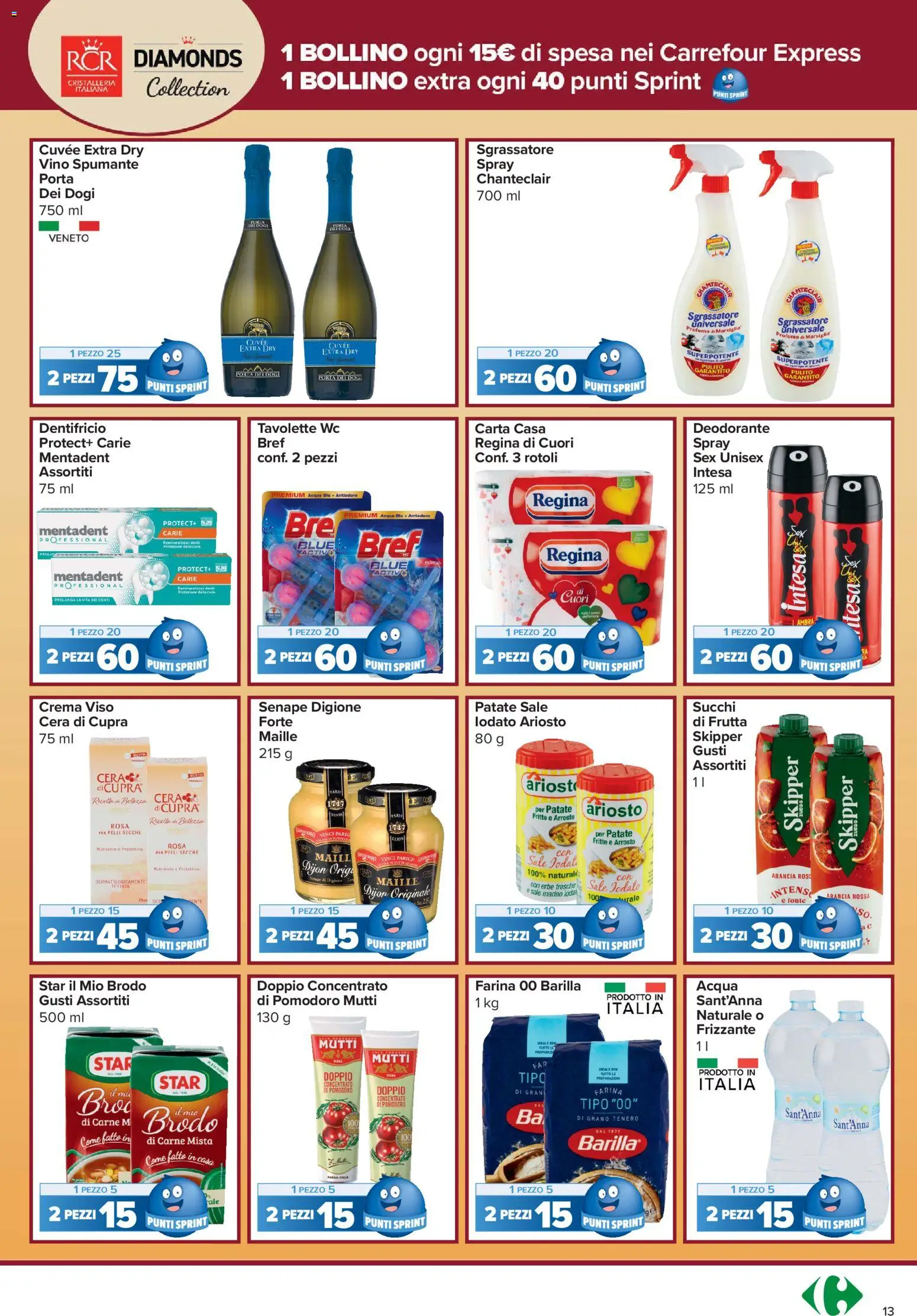 Volantino Carrefour del 24/09/2026 | Pagina: 13 | Prodotti: Arrosto, Patate, Pomodoro, Arancia