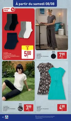 Aldi - Prévisualisation de ROBE, 95% polyester, 5% élasthanne. Du S au XL. valide à partir de 04/08/2026 | Page: 52 | Produits: Robe, Pantacourt