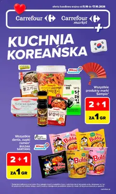 Pogląd oferty "Carrefour gazetka - Kuchnia koreańska" - ważna od 05.10.2026