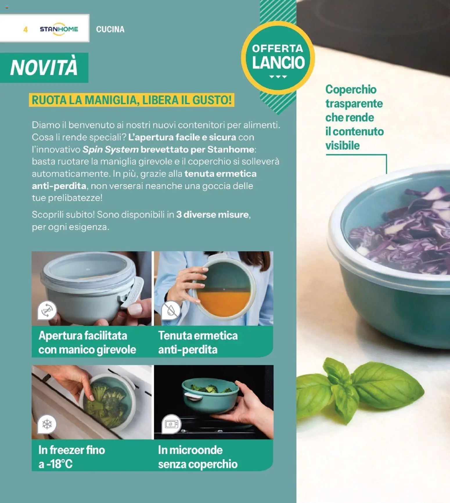 Volantino Stanhome del 23/06/2026 | Pagina: 5 | Prodotti: Microonde, Freezer