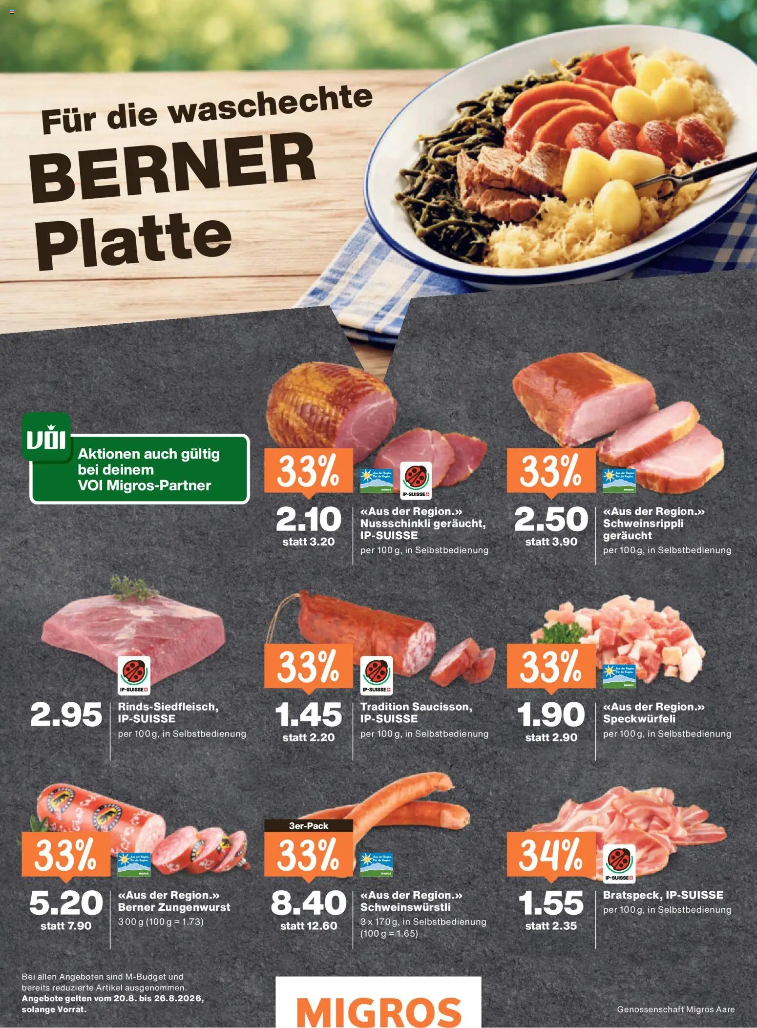 Migros aktionen Magazin – gültig ab 19.08.2026 | Seite: 30