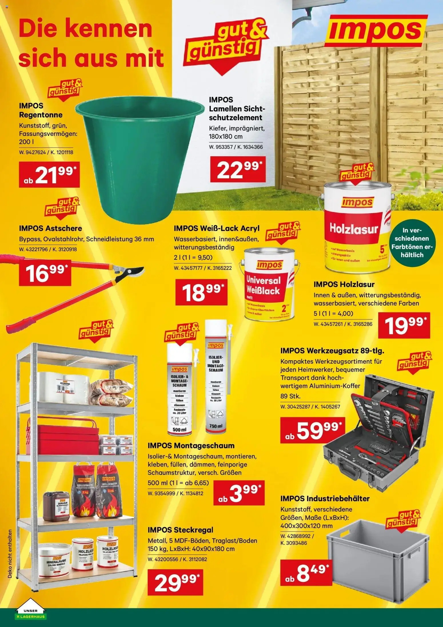 Lagerhaus - Wochen Angebote gültig ab 31.05.2026 | Seite: 6