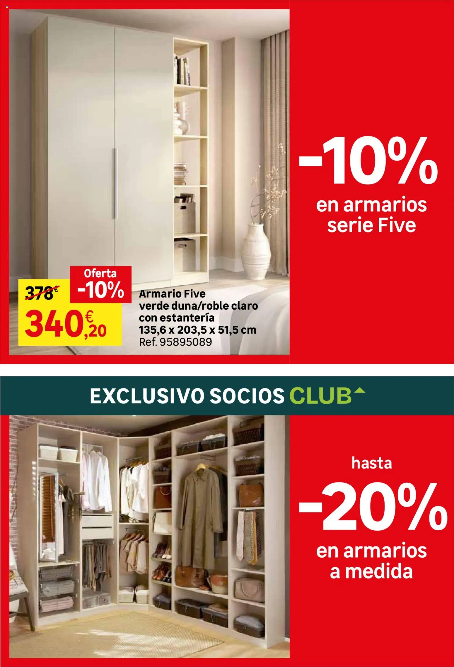 Leroy Merlin catálogo │ válido desde el 25/08/2026 | Página: 10 | Productos: Estantería, Armario