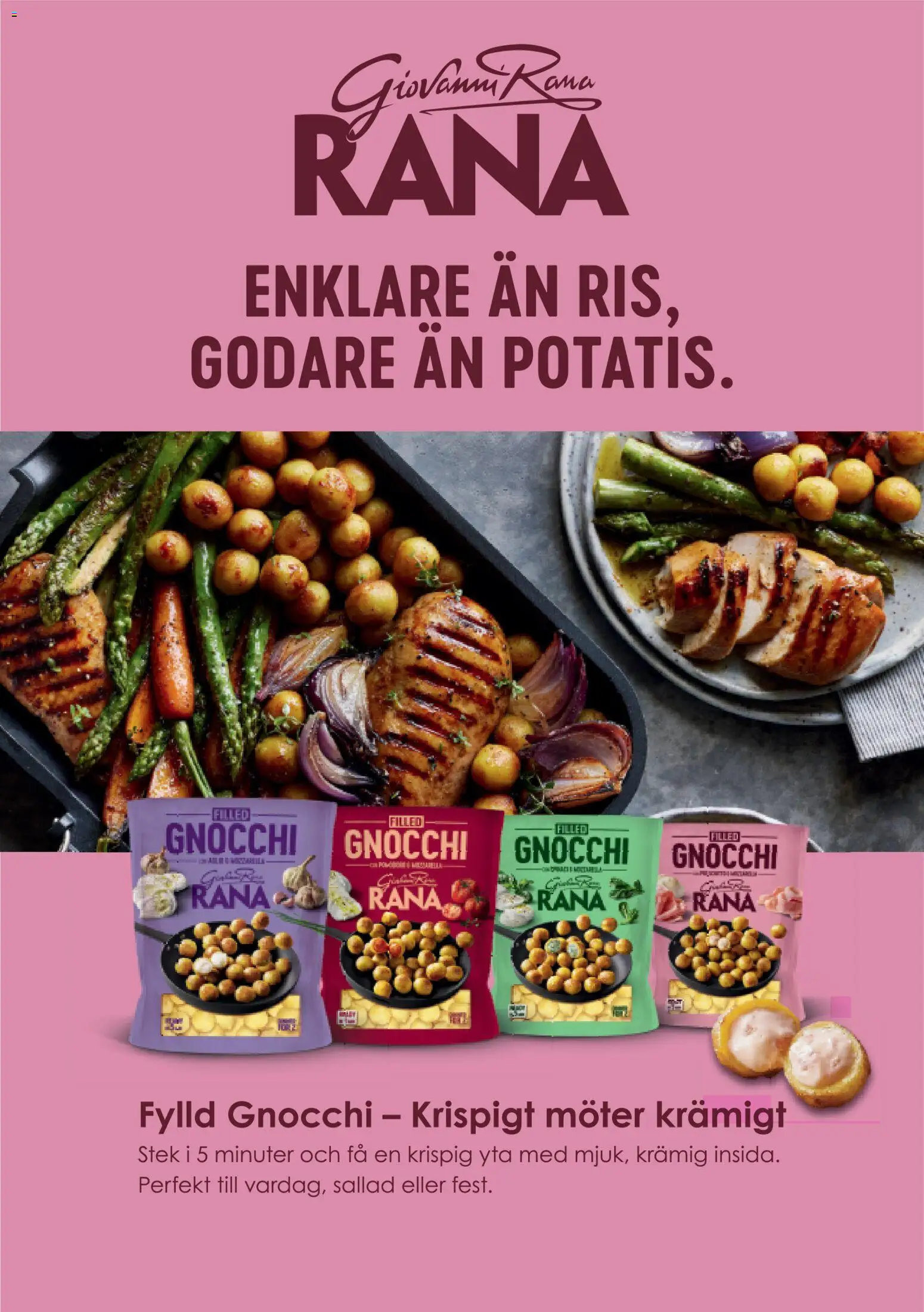 ICA Maxi reklamblad aktuell från 01/10/2026 | Sida: 4 | Produkter: Stek, Sallad, Gnocchi