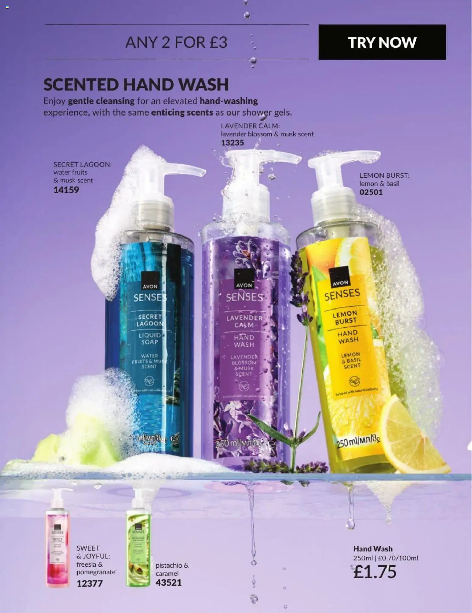 {H1} | Page: 181 | Products: Soap, Lavender, Basil, Pomegranate