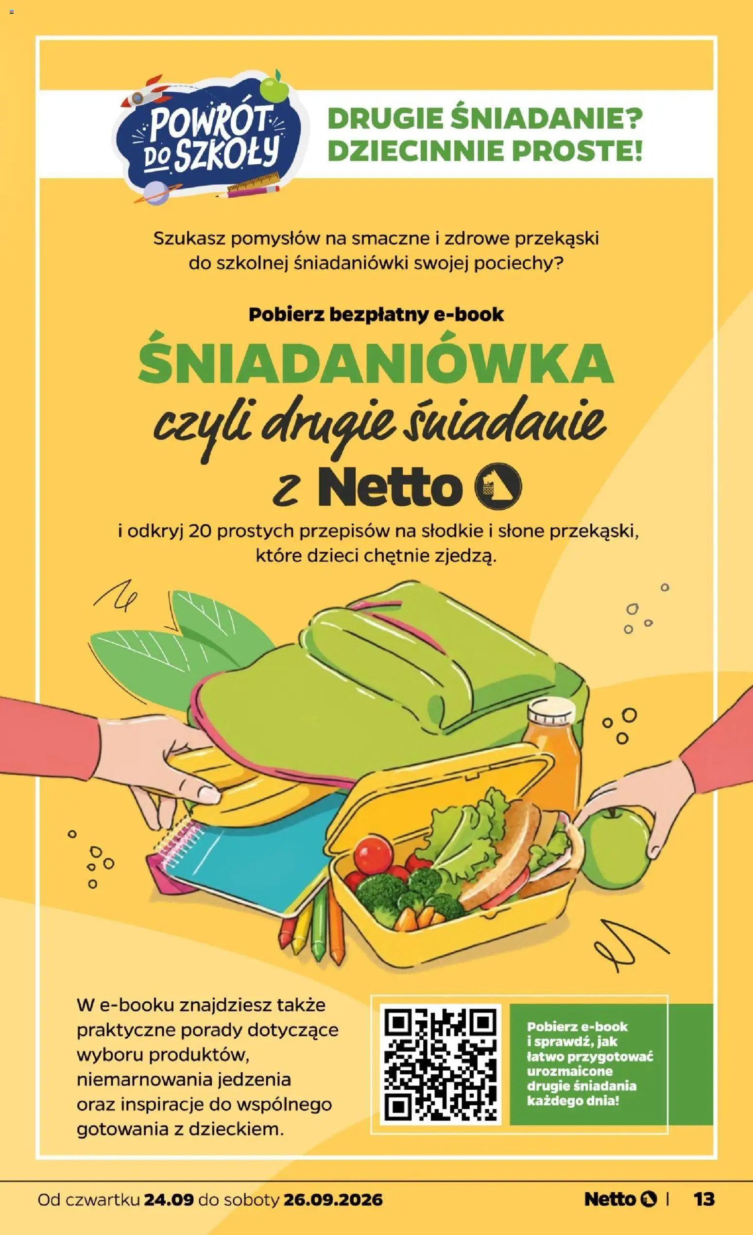 Netto gazetka od czwartku od 24.09.2026 | Strona: 13 | Produkty: Przekąski