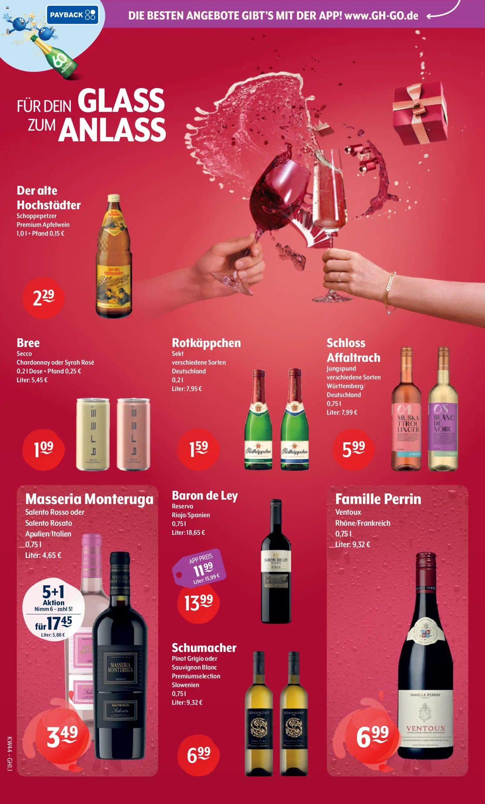 Getränke Hoffmann Prospekt – gültig ab 26.10.2026 | Seite: 4 | Produkte: Sekt, Bree, Rotkäppchen