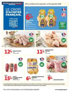 Auchan - Prévisualisation de LAPIN ENTIER DÉCOUPÉ, LE KG valide à partir de 01/09/2026 | Page: 54