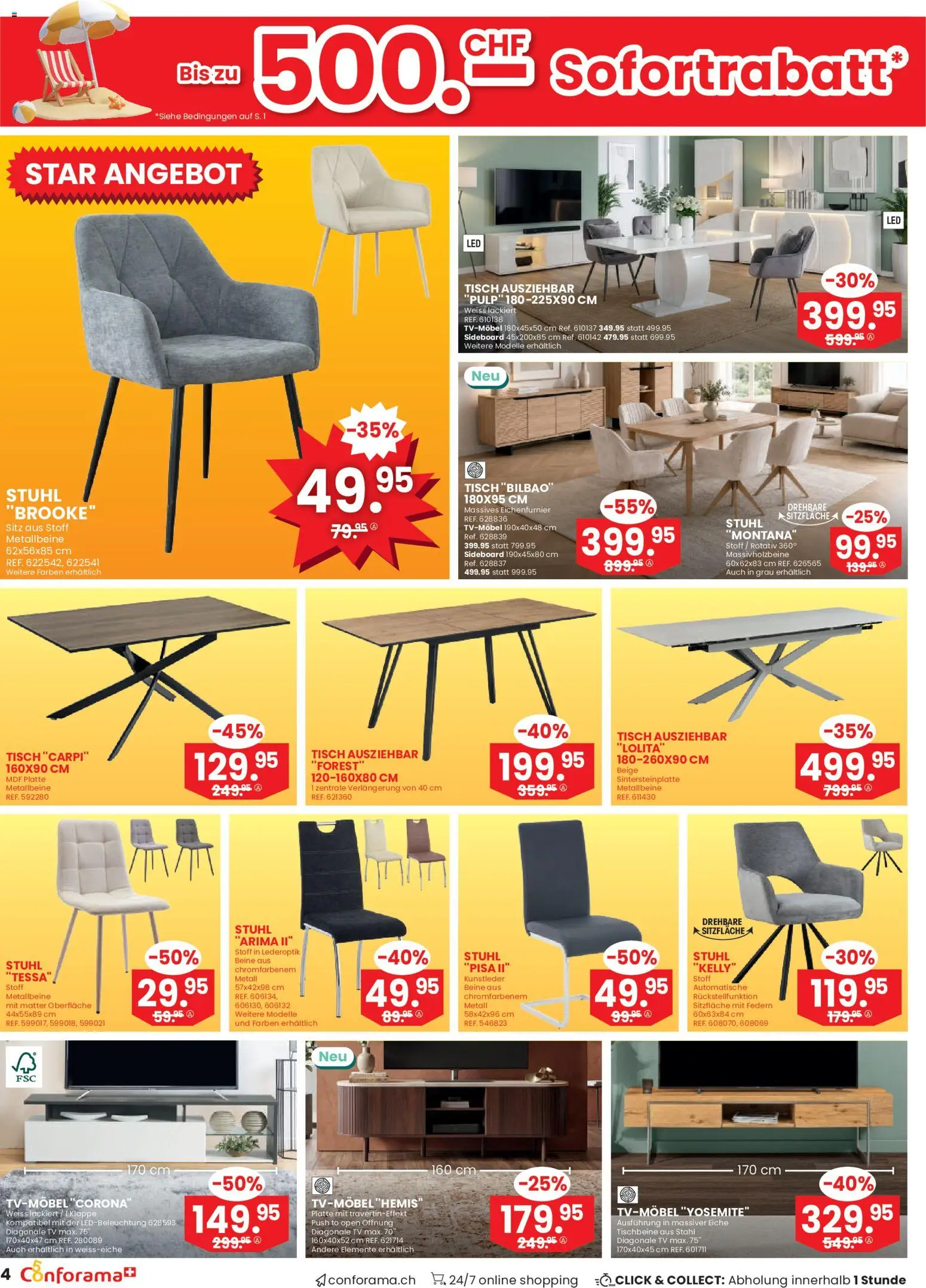 Conforama aktionen – gültig ab 22.07.2026 | Seite: 4