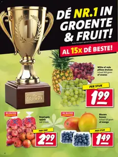 Nettorama folder - Voorbeeld van een folder van Nettorama, geldig van 04.05.2026 | Pagina: 4 | Producten: Zak, Fruit, Mango, Druiven