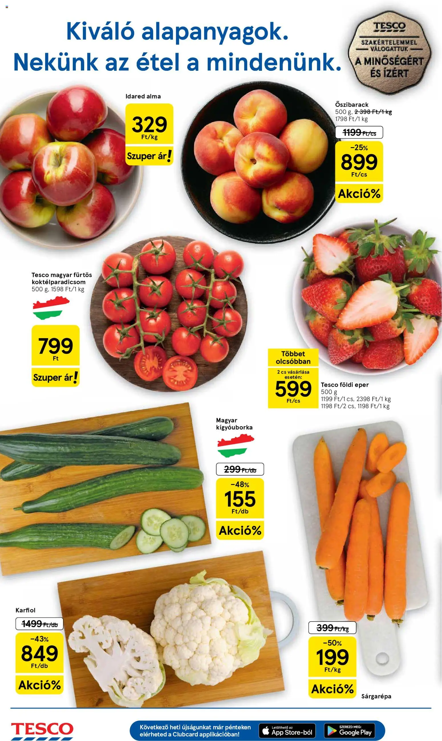 Tesco akciós ujság - amely érvényes a következő dátumtól: 14.05.2026 | Oldal: 2