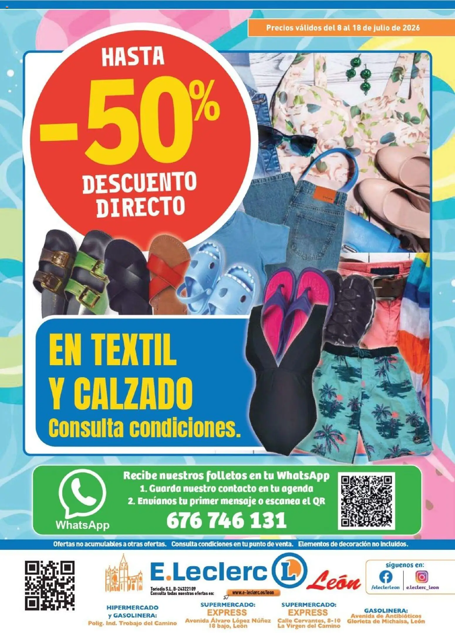 E.Leclerc folleto León │ válido desde el 08/07/2026 | Página: 16