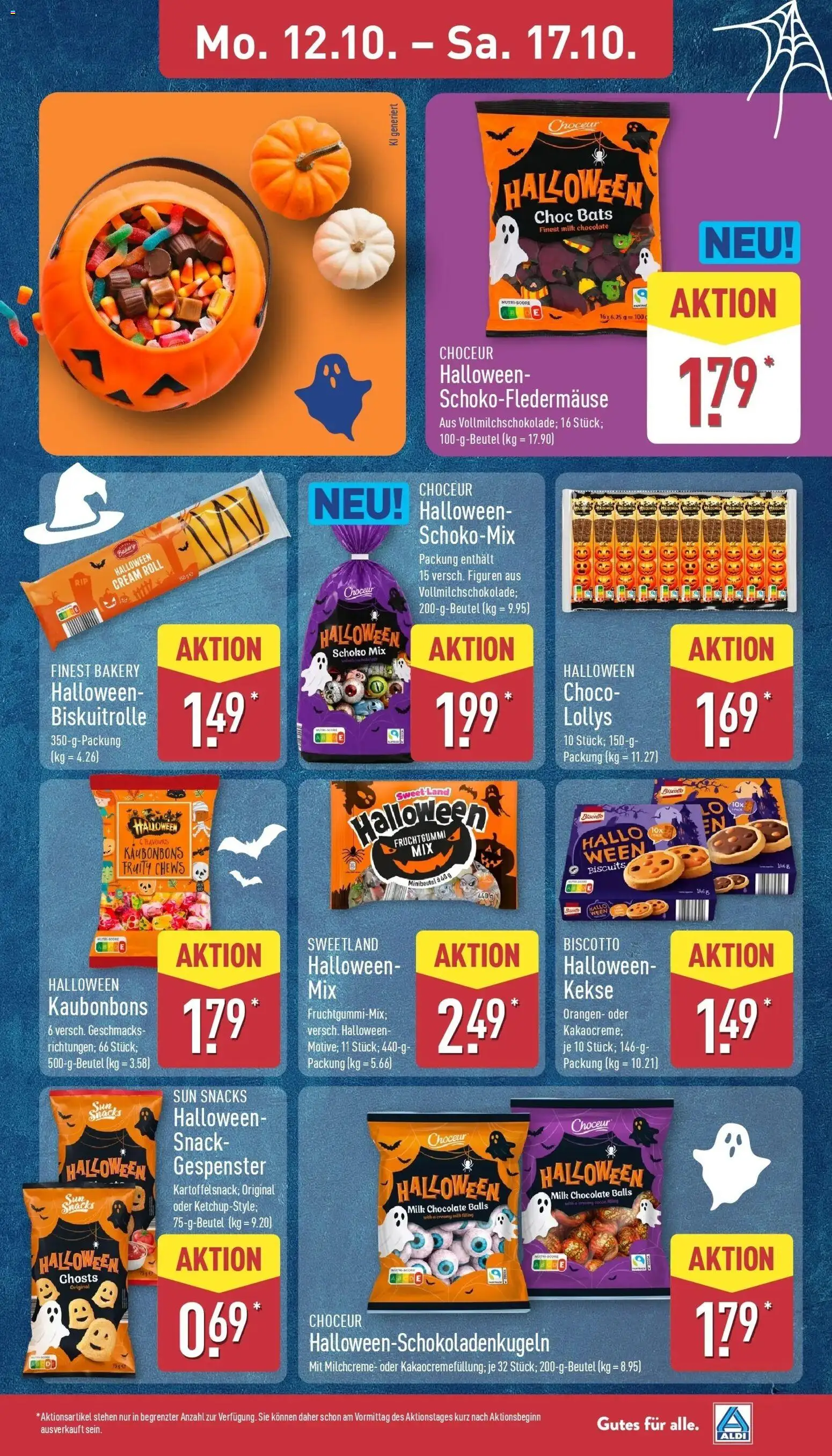 Aldi Aktueller Prospekt (ab 12.10.2026) » Angebote Online | Seite: 13 | Produkte: Orangen, Kekse