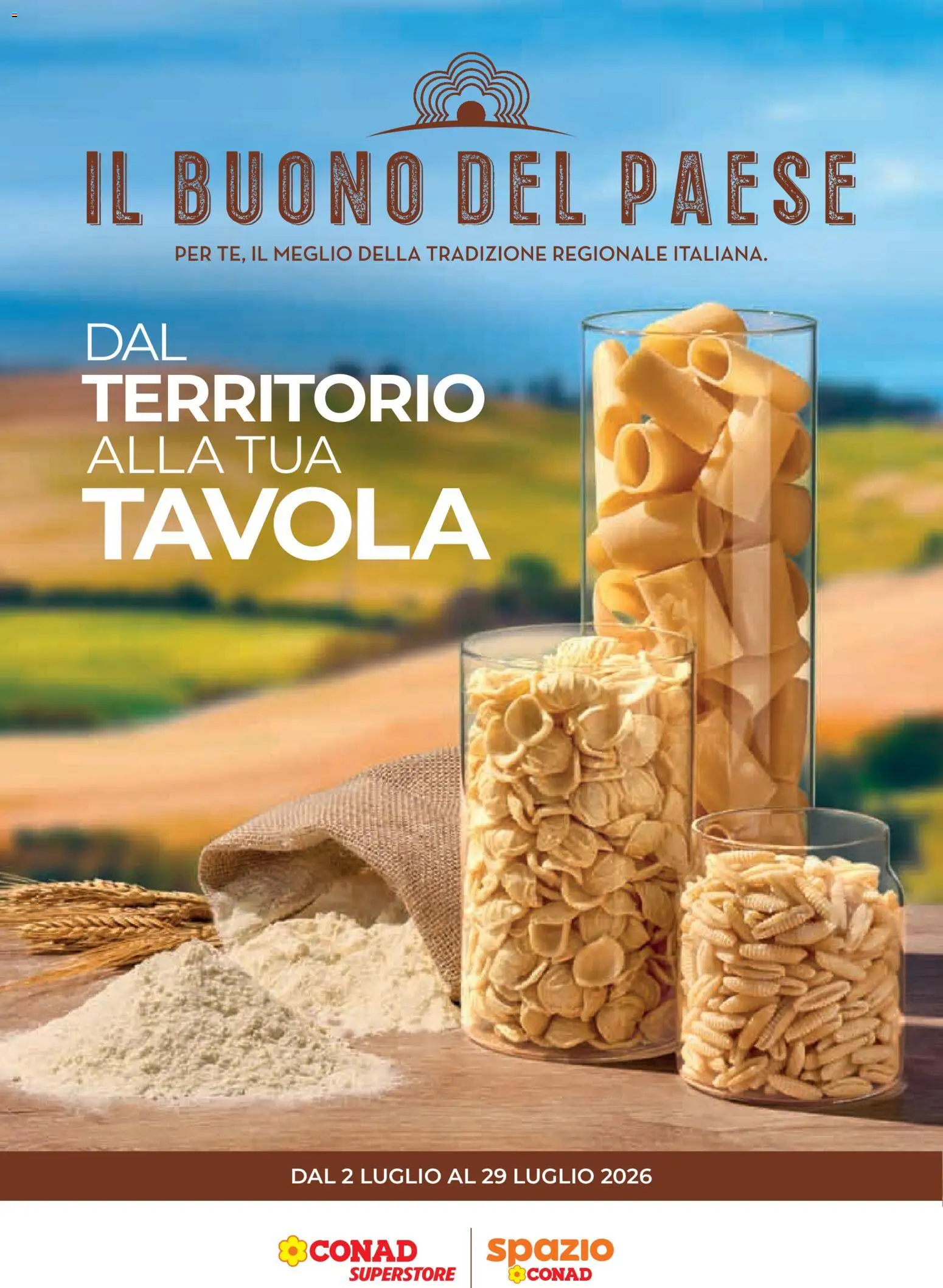 Volantino Conad del 02/07/2026 | Pagina: 1 | Prodotti: Pasta