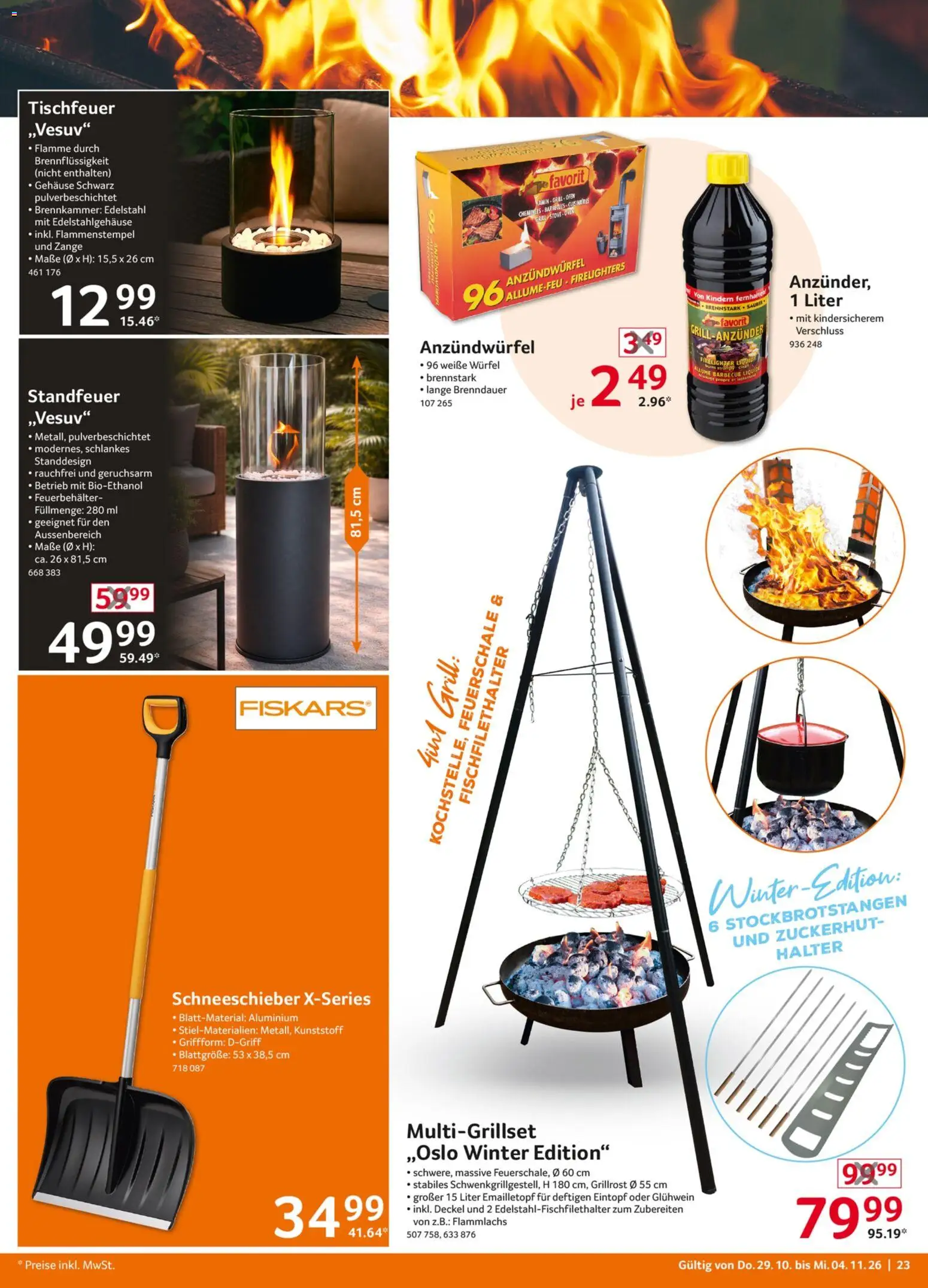 Selgros Non Food – gültig ab 29.10.2026 | Seite: 23 | Produkte: Grill