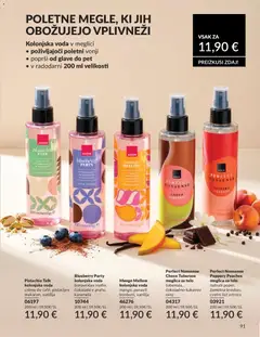Avon katalog akcije – veljaven od 01.08.2026 | Stran: 91 | Izdelki: Cokolada, Voda, Poper, Mango