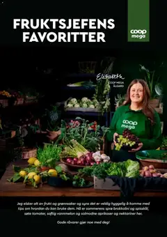 Forhåndsvisning av Coop Mega FRUKTSJEFENS FAVORITTER gyldig fra 29/06/2026