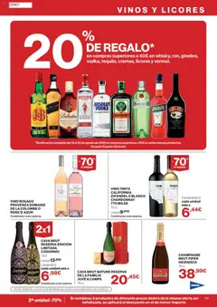 Vista previa Hipercor catálogo válido desde el 30/07/2026 | Página: 29 | Productos: Vino rosado, Vino, Vodka