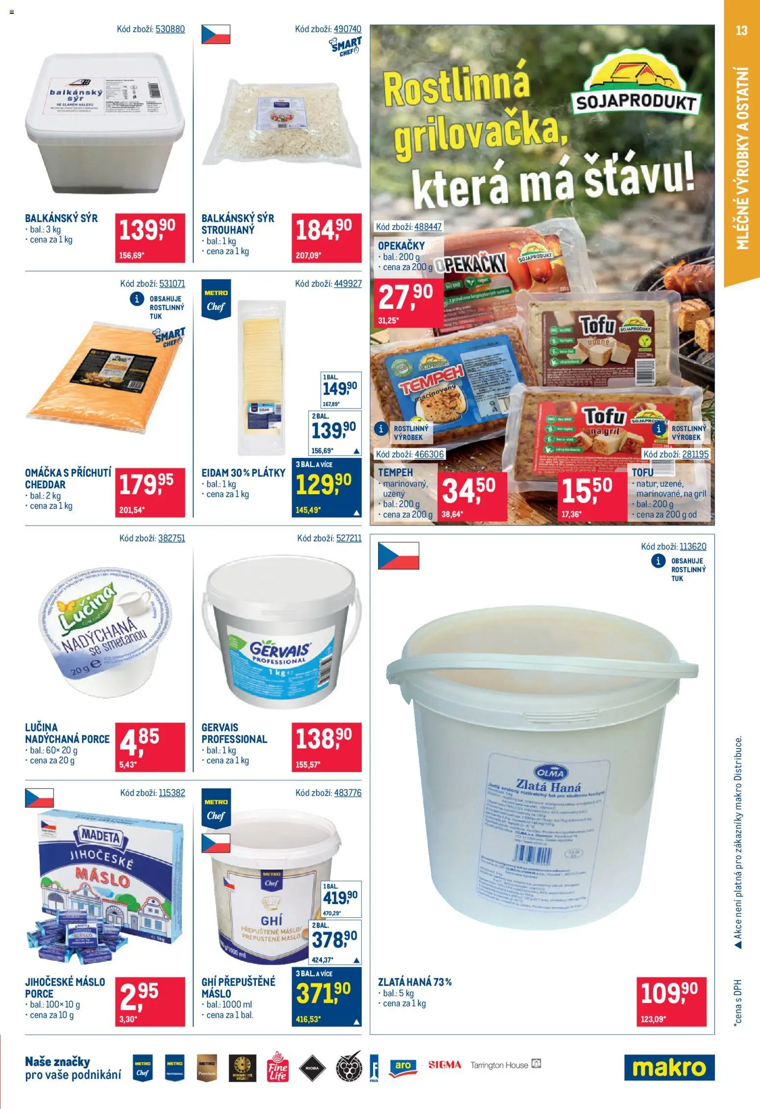 Makro leták - Gastronomie od 01.07.2026 | Strana: 13