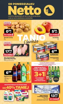 Pogląd oferty "Netto gazetka od poniedziałku" - ważna od 03.08.2026