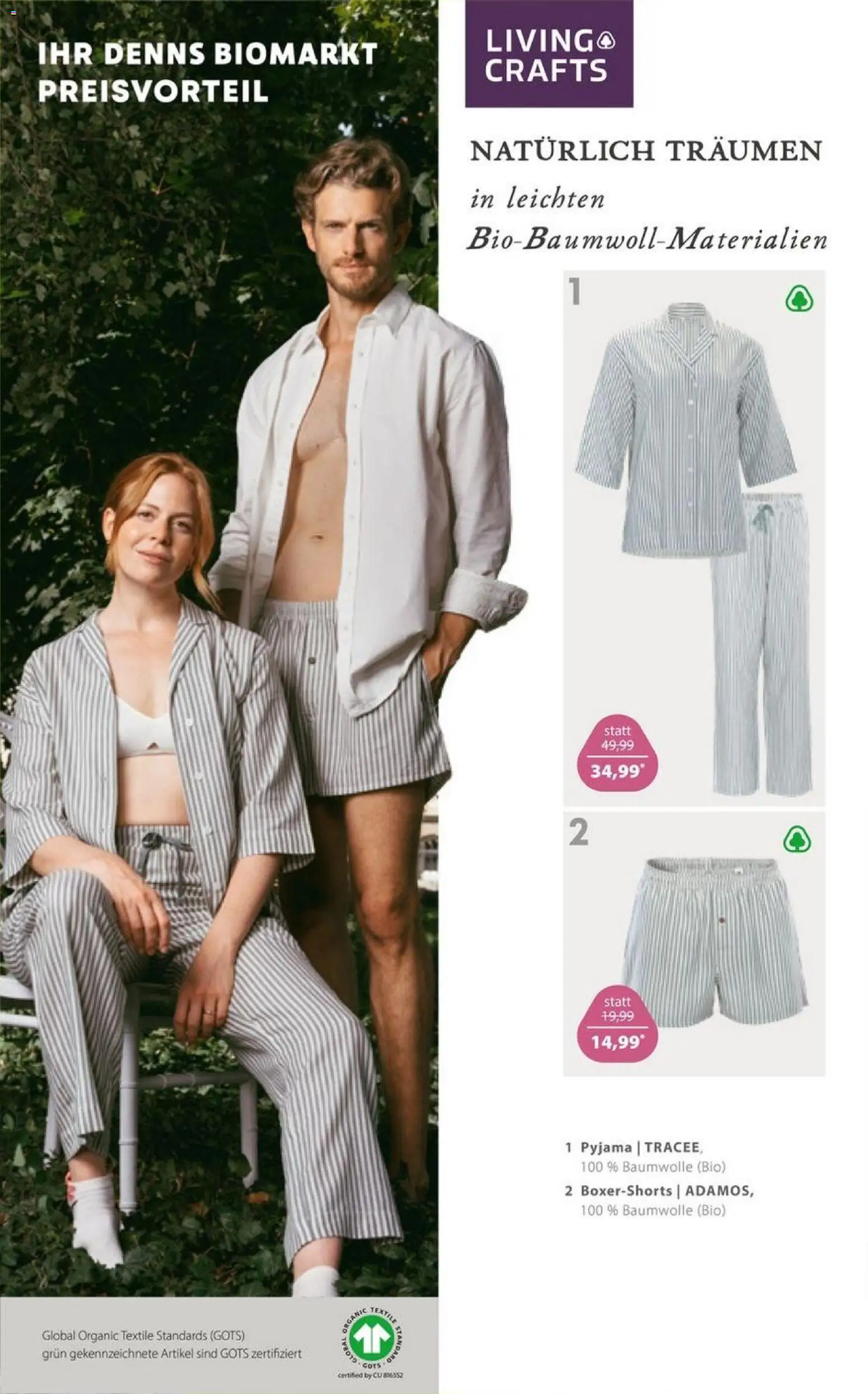 Denns BioMarkt Angebote – gültig ab 06.05.2026 | Seite: 16 | Produkte: Pyjama