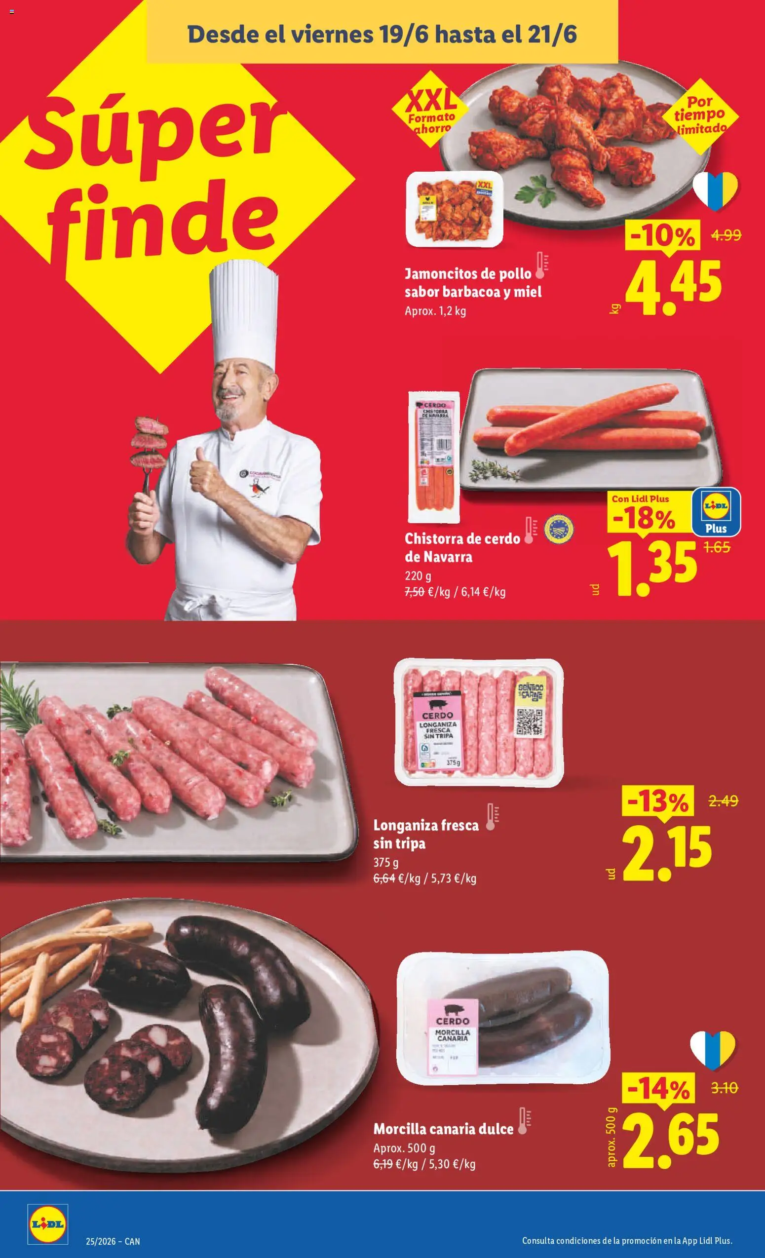 Lidl folleto Canarias │ válido desde el 15.06.2026 | Página: 36 | Productos: Ψηφιακή κάμερα, Cerdo, Longaniza, Barbacoa