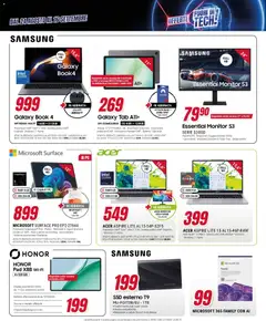 Anteprima del volantino Trony volantino valido a partire dal 24/08/2026 | Pagina: 28 | Prodotti: Monitor, Samsung Galaxy, Alluminio, Samsung