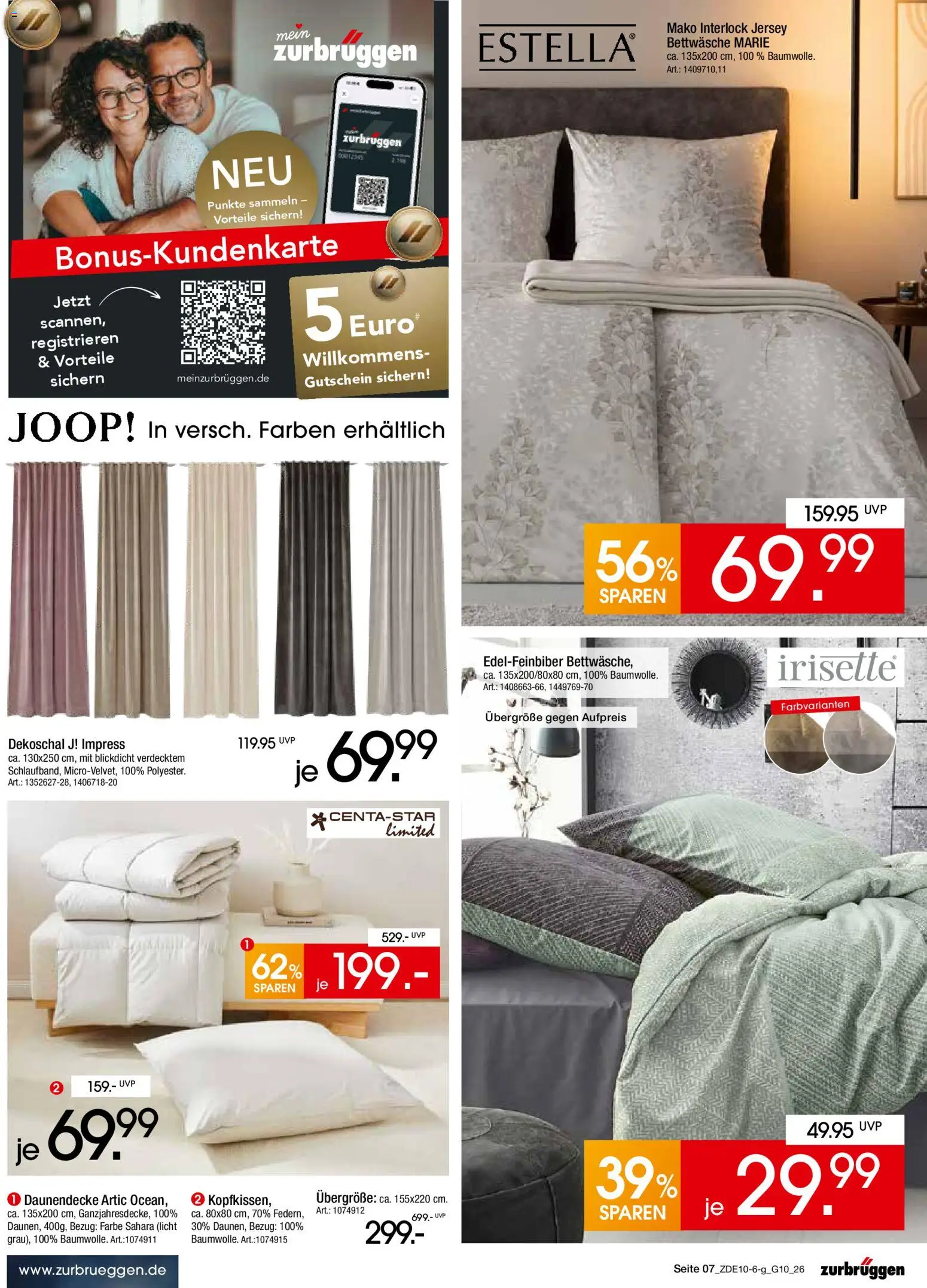 Zurbrüggen Best Deals – gültig ab 04.10.2026 | Seite: 7