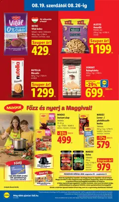 Lidl akciós újság - amely érvényes a következő dátumtól: 2026.08.19. | Oldal: 12