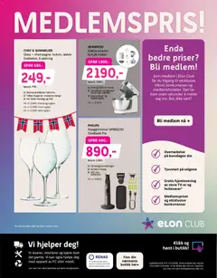 Forhåndsvisning av Elon kundeavis gyldig fra 27.04.2026 | Side: 16 | Produkter: Cushion, Pc, Kjøkkenmaskin, Glass