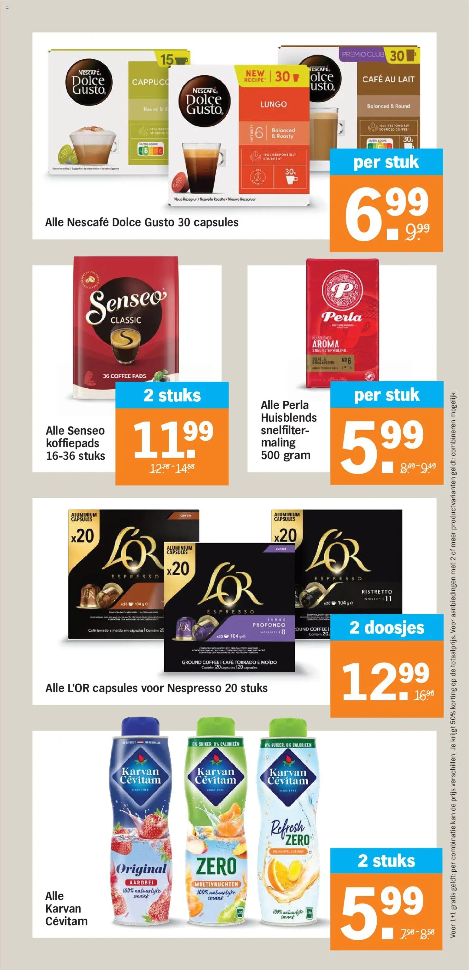 {H1} | Pagina: 20 | Producten: Koffiepads, Kan, Pads, Nescafe