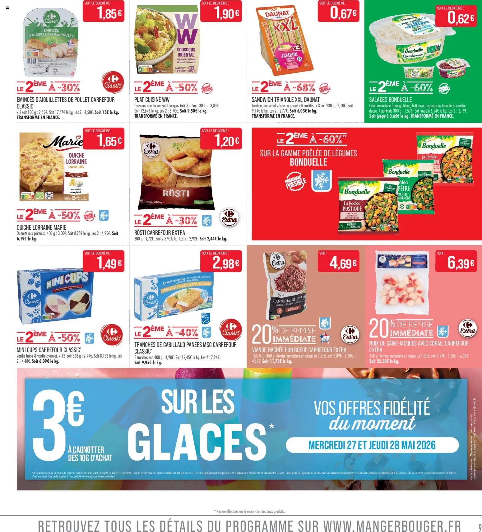 {H1} | Page: 9 | Produits: Fraise, Menthe, Viande hachée, Viande