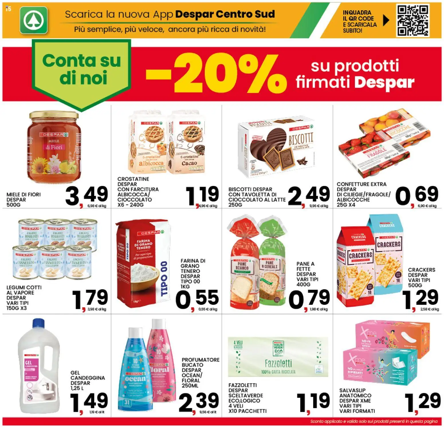 Volantino Interspar del 01/10/2026 | Pagina: 15 | Prodotti: Cioccolato, Fagioli, Fiori, Tavoletta