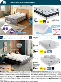 Conforama - Prévisualisation de Conforama catalogue valide à partir de 19.05.2026 | Page: 12 | Produits: Coton, Mousse, Tonique, Sommier