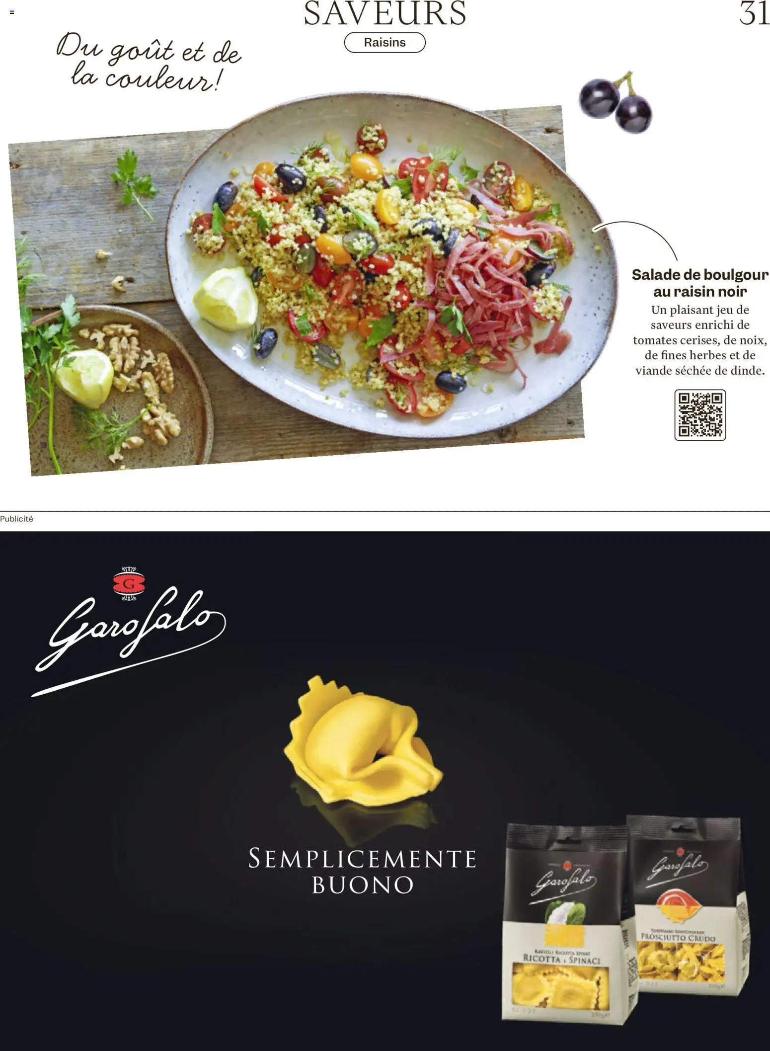 Migros aktionen Magazine FR – gültig ab 09.09.2026 | Seite: 31 | Produkte: Pasta, Ricotta