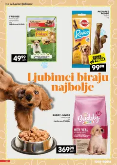 Idea katalog Neprehrane - pregled Idea kataloga - važi od 11.06.2026 | Strana: 30 | Proizvode: Govedina, Pedigree, Hrana za pse, Sos