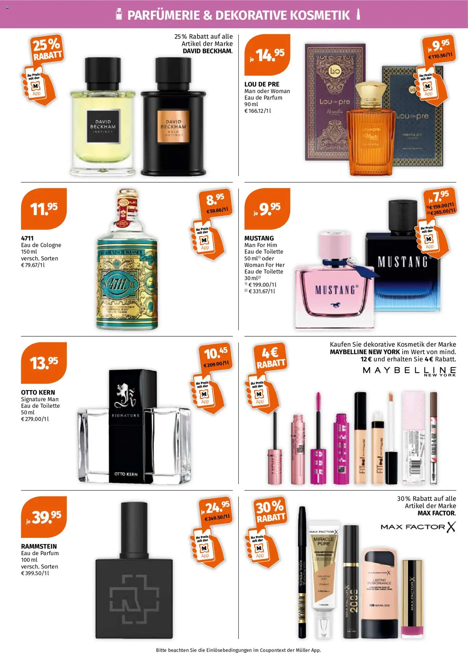 Müller Prospekt 	 – gültig ab 18.05.2026 | Seite: 2 | Produkte: Parfüm, Eau de Toilette, Eau de Parfum, Eau de Cologne