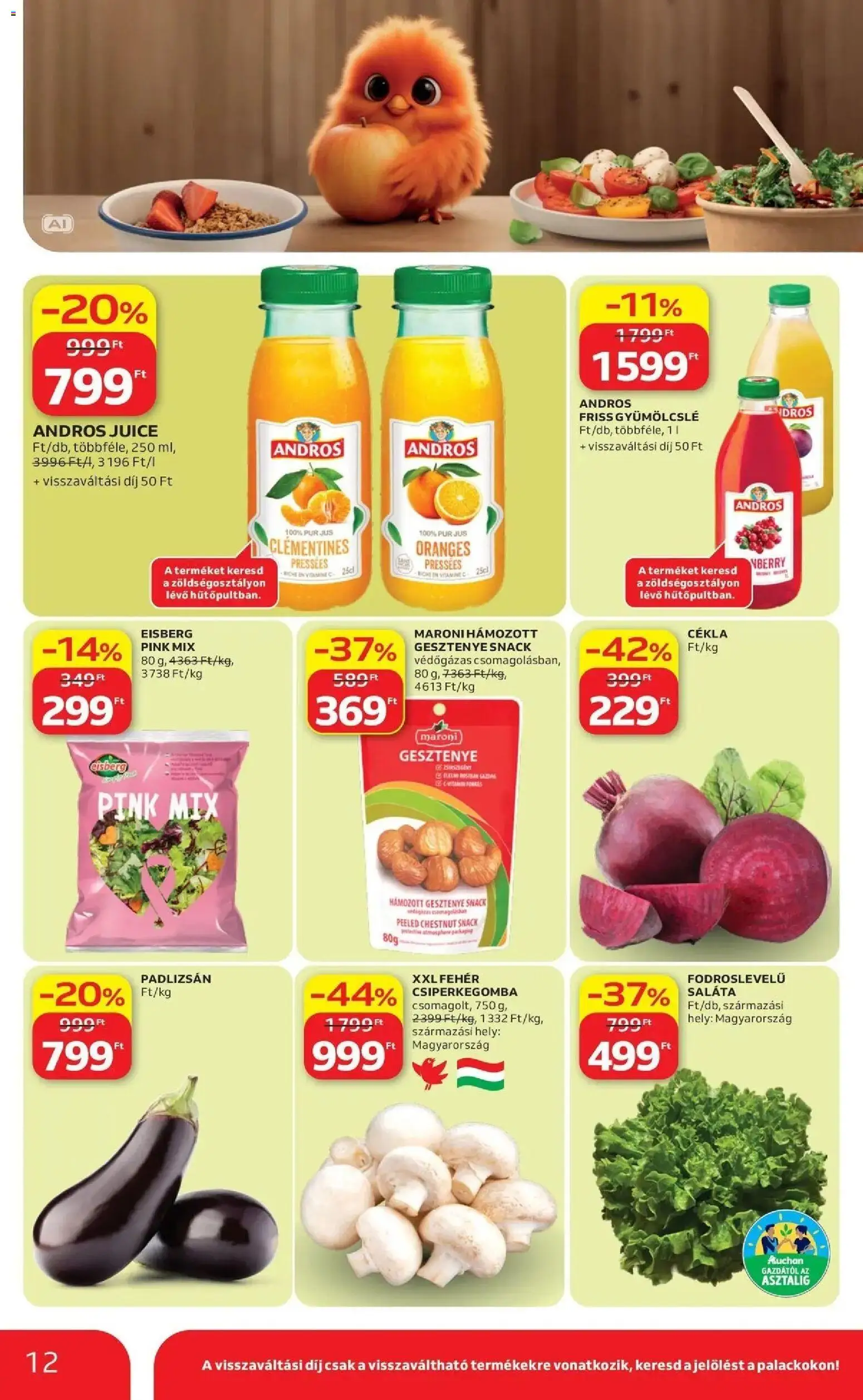 Auchan akciós újság - 2026.10.29. -tól/töl > akció, lapozható szórólap 🛍️ | Oldal: 12
