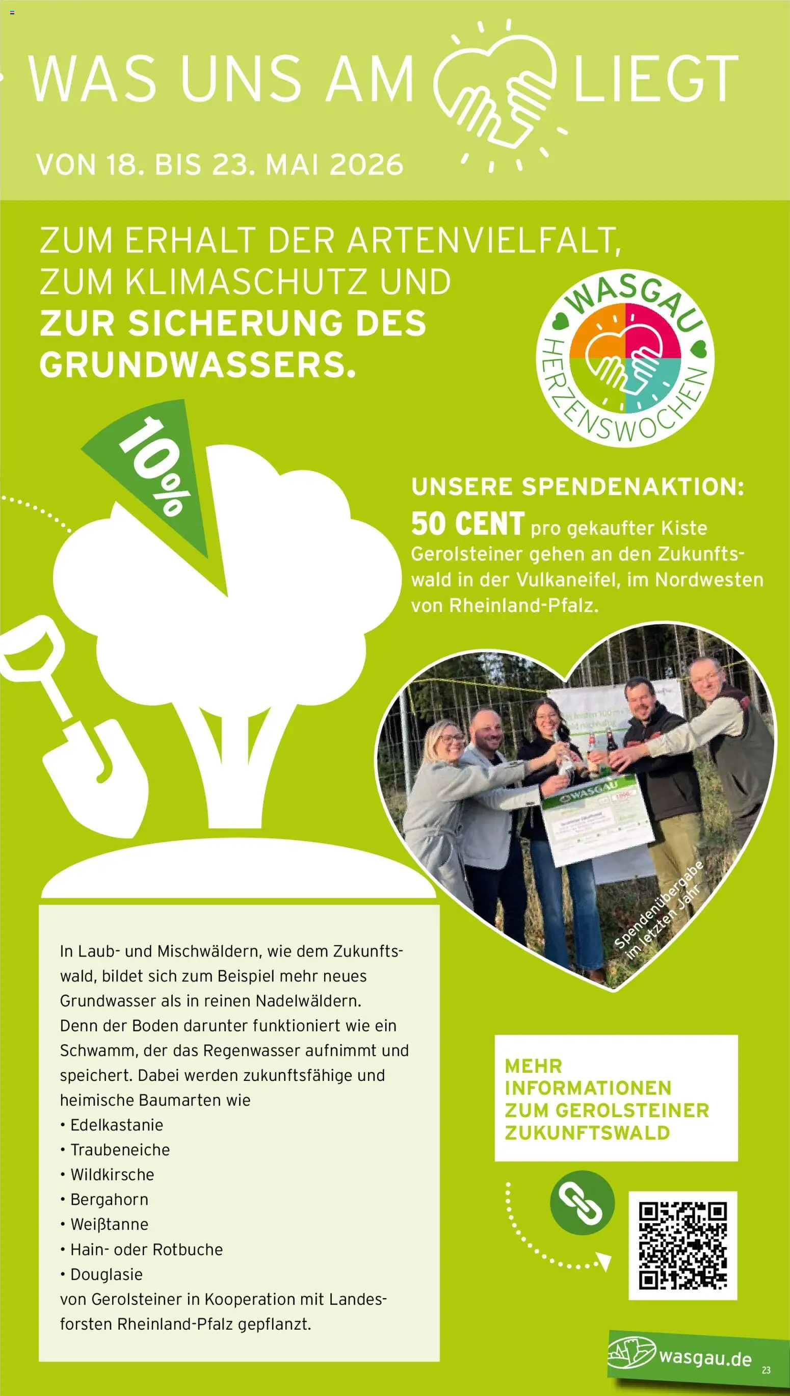 Wasgau Prospekt 	 – gültig ab 18.05.2026 | Seite: 23